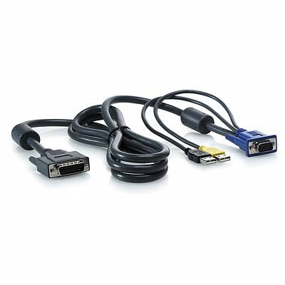 Hp Usb Server Console Cable Cable Para Video Af613a